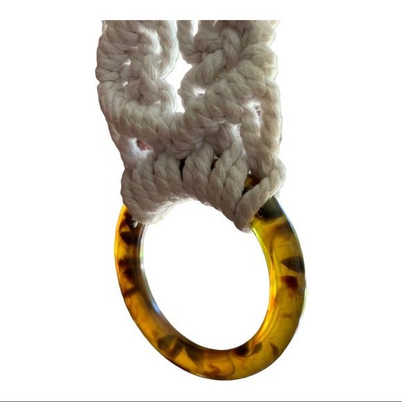 Vintage macrame belt - Picture 4 of 4